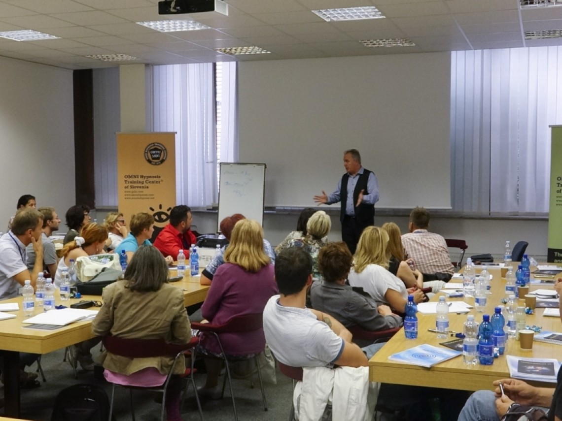 Seminar hipnoze, september 2016, Ljubljana - Božidar Grilc