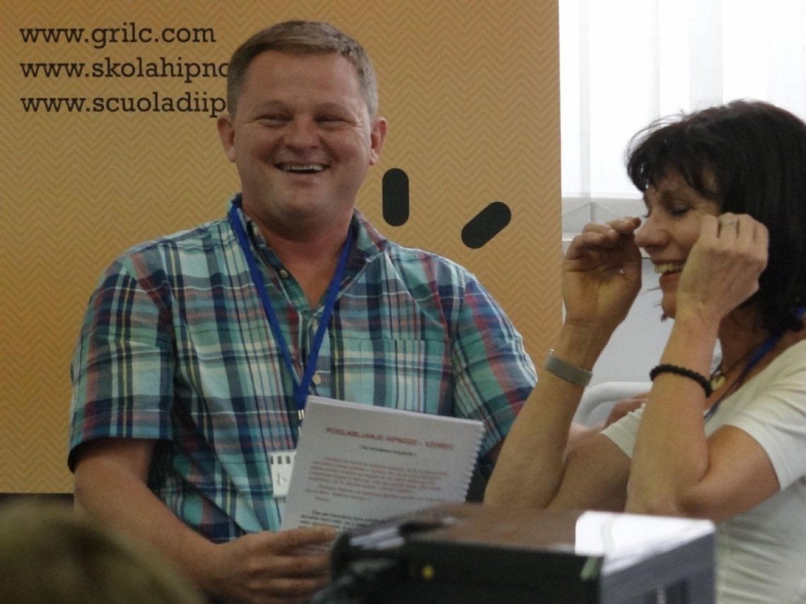 Seminar hipnoze, september 2016, Ljubljana - Božidar Grilc