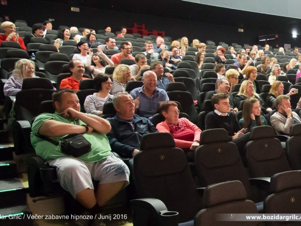 Božidar Grilc | Večer zabavne hipnoze Kolosej junij 2016
